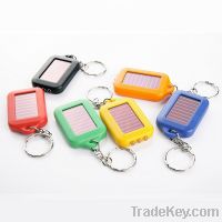 Sell solar keychain with led light