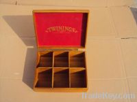 Sell wooden tea box