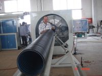 Sell large diameter hollow wall spiral pipe extrusion line