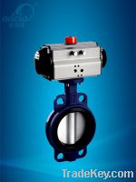 Sell Pneumatic Air Soft Seal Butterfly Valve