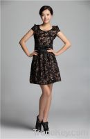 Sell Women Retro Style Lace Spoondrift Slim Fit Dress06122076