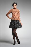 Sell Women Fashion Orange and Brown Knitingwear15123056