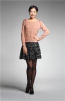 Sell Women Fashion Short Sleeve Camel Knitwear16123055