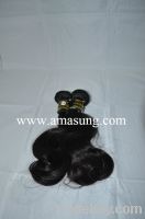 Sell Natural black human hair weaves in bulk