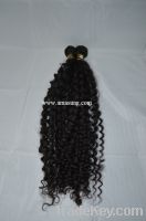 Sell Single drawn virgin weft human hair extensions