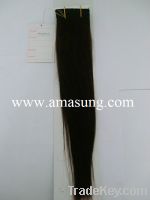 Sell 100% Malaysian virgin remy hair weft