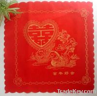 Sell wedding napkin cloth/handkerchief