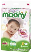 Sell Moony baby diapers made in Japan