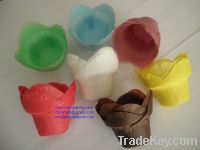 Sell: lotus muffin cup brown, tulip muffin cup, pastry cup, manufacture