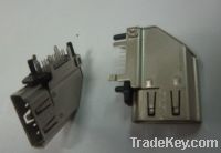 Sell 19 pin type A hdmi connector for   2007435-1