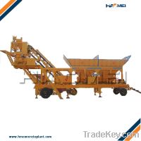 Mobile Concrete Batching Plants YHZS35 With High Quality