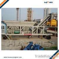 Mobile Concrete Batching Plants YHZS75 With High Quality