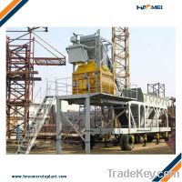 YHZS75 Mobile Concrete Batch Plant On Sale