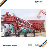 Easy To Operate Mobile Concrete Batching Plant YHZS35