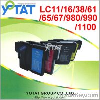 Sell printer ink cartridge for Brother LC11/16/38/61/65/67/980/990