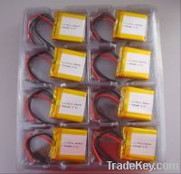 3.7V 640mAh Li-Polymer Battery Pack 434041