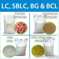 Get LC, SBLC, BG & BCL for Agro Chemicals Importers & Exporters