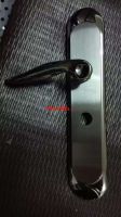 stainless steel fire rated tube door lever handle casting solid