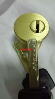 Euro profile mortise lock cylinder solid brass door lock cylinder
