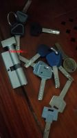 security door euro mortise lock cylinder with key