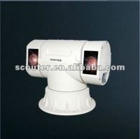 Sell Dual focus Vehicle PTZ Camera 400M Laser Pan Tilt Camera