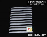 Magnetic stripe coated overlay