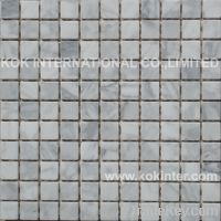 Sell marble mosaic-white carra(honed)