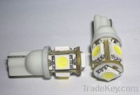 Sell 360-Degree Shine 5-SMD T10 Wedge Light LED Bulbs 158 168 175 194