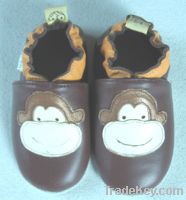 Sell Brown Color Baby Leather Shoes