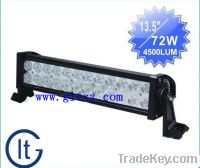 13.5" 72W auto LED light bar for offroad fire engine vehicles SM6722