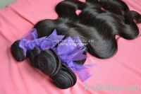 Sell malaysian remy hair, lovely texture natural wave hair