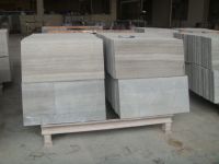 Sell new marble--white wood grain marble