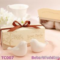Love Birds Salt and Pepper Shakers Wedding Gifts@BeterWedding