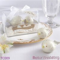 Love Birds Salt and Pepper Shakers Wedding Gifts@BeterWedding