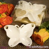 Porcelain Butterfly Candy Dish Wedding Gift