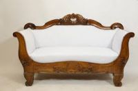 ANTIQUE ITALIAN WALNUT SOFA