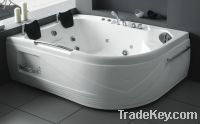 Sell Acrylic massage bathtub with air and water jets M-2023