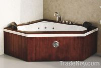 Sell Corner Acrylic massage bathtub with skirt M-2035A for 2 persons