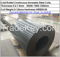 Cold Rolled Continuous Annealed Black Steel Q195