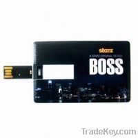 Sell USB2.0 Credit Card USB Flash Disk 2GB 4GB 8GB 16GB
