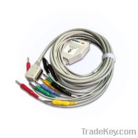 KENZ PC109 one piece series 10 lead EKG cable with leadwire