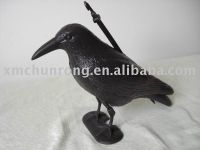 Plastic crow