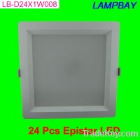 Sell LED downlight 24W square downlight free shipping