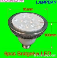 Sell LED par30 12W 960Lm bulb  E27 Bridgelux chip free shipping