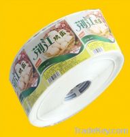 Sell beauty food packaging sticker printing supplier