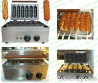 French type hot dog making machine/Electric Muffin Hot Dog Machine