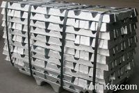 Sell aluminium ingot 99.8%min