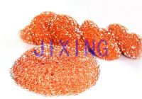 Red Copper Wire Cleaning Ball, Non spark Tool