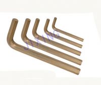 Sell copper alloy hex allen key wrench sets, non-sparking tool.