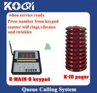 Wireless queue management system in hotel, restaurant